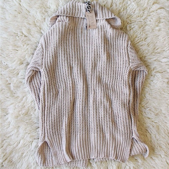 POL Chenille Oversized Pocket Boyfriend Cardigan - Picture 5 of 8